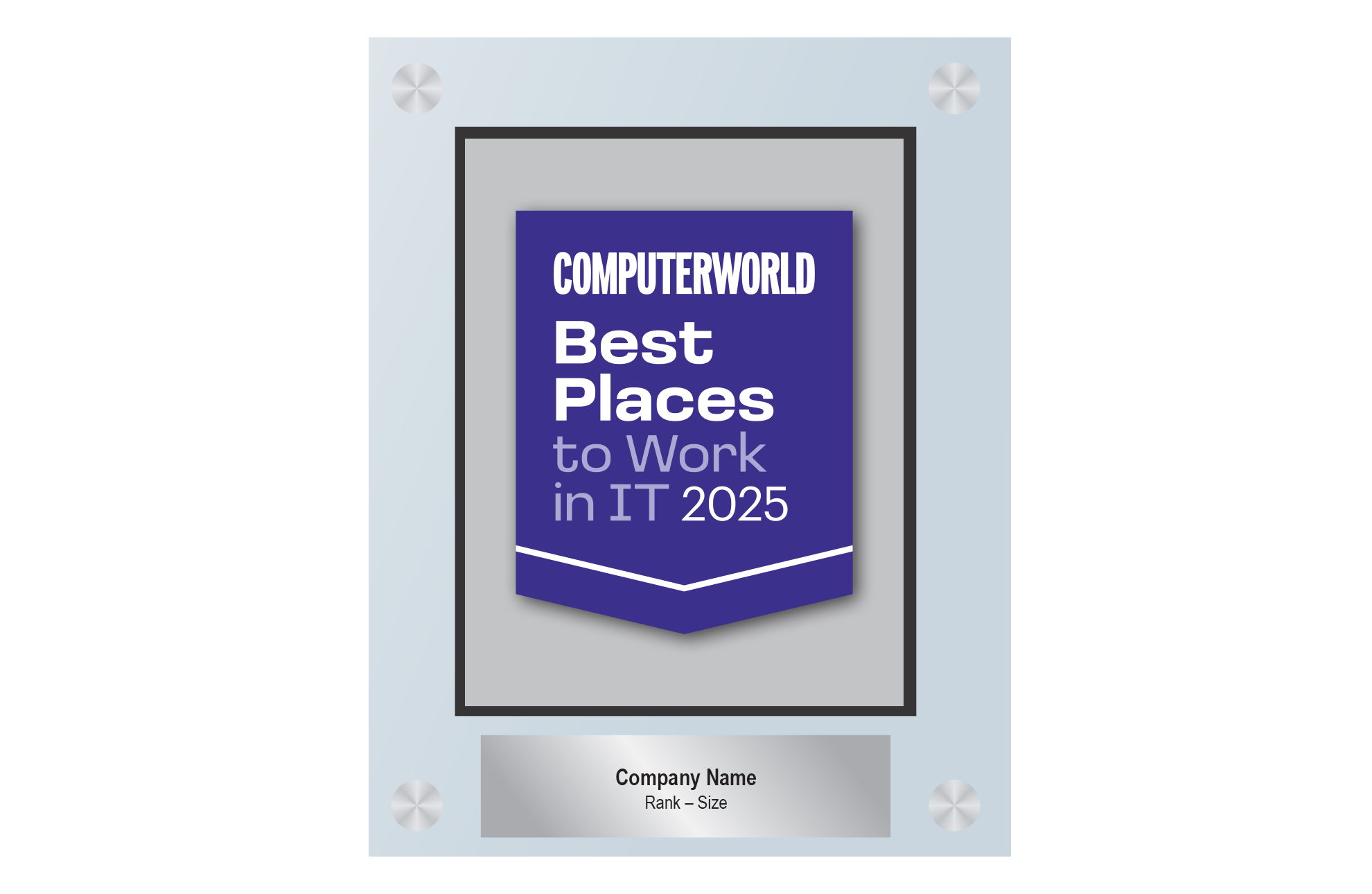 Inspirational Award – One Page
